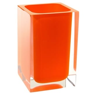 Orange 2024 bathroom accessories